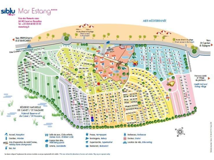 Coco - Camping Le Mar Estang Кане Екстериор снимка